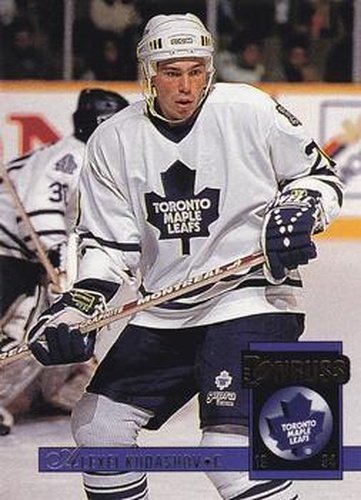 #345 Alexei Kudashov - Toronto Maple Leafs - 1993-94 Donruss Hockey