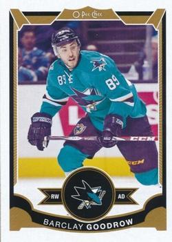 #345 Barclay Goodrow - San Jose Sharks - 2015-16 O-Pee-Chee Hockey