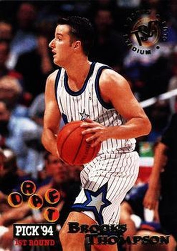 #345 Brooks Thompson - Orlando Magic - 1994-95 Stadium Club Basketball