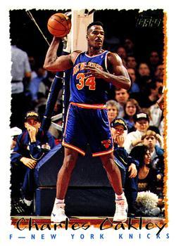 #345 Charles Oakley - New York Knicks - 1994-95 Topps Basketball