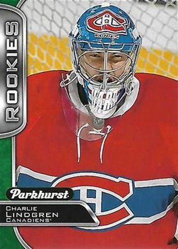 #345 Charlie Lindgren - Montreal Canadiens - 2016-17 Parkhurst Hockey
