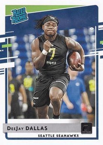 #345 DeeJay Dallas - Seattle Seahawks - 2020 Donruss Football
