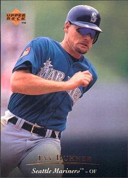 #345 Jay Buhner - Seattle Mariners - 1995 Upper Deck Baseball