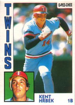 #345 Kent Hrbek - Minnesota Twins - 1984 O-Pee-Chee Baseball