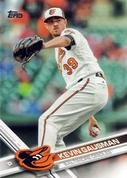 #345 Kevin Gausman - Baltimore Orioles - 2017 Topps Baseball