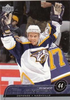 #345 Kimmo Timonen - Nashville Predators - 2002-03 Upper Deck Hockey