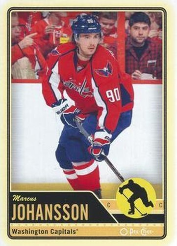 #345 Marcus Johansson - Washington Capitals - 2012-13 O-Pee-Chee Hockey