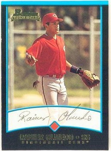 #345 Rainer Olmedo - Cincinnati Reds - 2001 Bowman Baseball