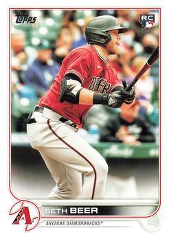 #345 Seth Beer - Arizona Diamondbacks - 2022 Topps Baseball