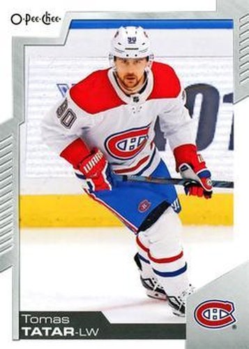 #345 Tomas Tatar - Montreal Canadiens - 2020-21 O-Pee-Chee Hockey