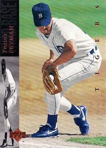 #345 Travis Fryman - Detroit Tigers - 1994 Upper Deck Baseball