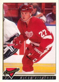 #345 Micah Aivazoff - Detroit Red Wings - 1993-94 O-Pee-Chee Premier Hockey