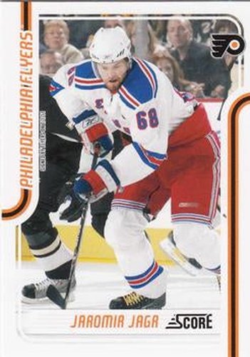 #346 Jaromir Jagr - Philadelphia Flyers - 2011-12 Score Hockey