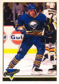 #346 Matthew Barnaby - Buffalo Sabres - 1993-94 O-Pee-Chee Premier Hockey - Gold