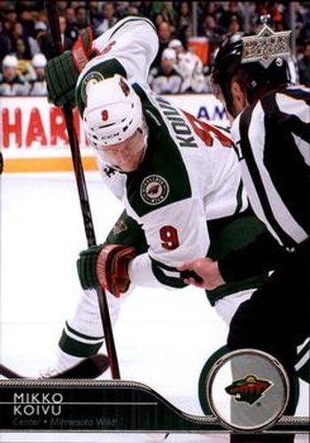 #346 Mikko Koivu - Minnesota Wild - 2014-15 Upper Deck Hockey