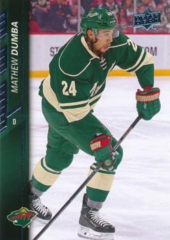 #346 Mathew Dumba - Minnesota Wild - 2015-16 Upper Deck Hockey