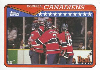 #346 Montreal Canadiens - Montreal Canadiens - 1990-91 Topps Hockey
