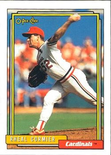 #346 Rheal Cormier - St. Louis Cardinals - 1992 O-Pee-Chee Baseball