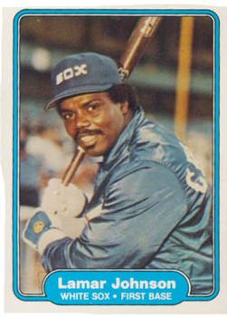 #346 Lamar Johnson - Chicago White Sox - 1982 Fleer Baseball