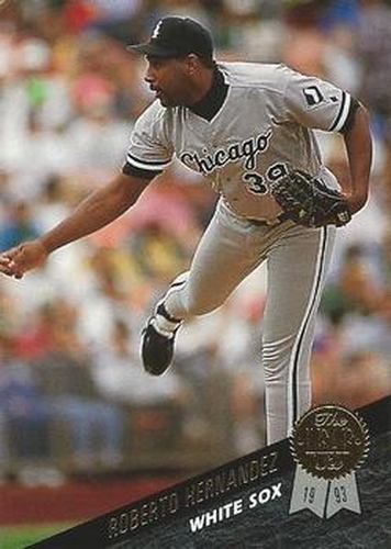 #346 Roberto Hernandez - Chicago White Sox - 1993 Leaf Baseball