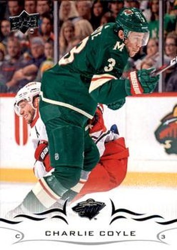 #346 Charlie Coyle - Minnesota Wild - 2018-19 Upper Deck Hockey
