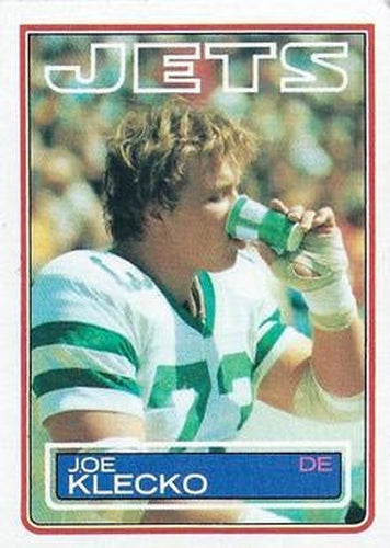 #346 Joe Klecko - New York Jets - 1983 Topps Football