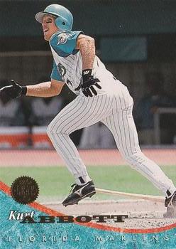 #346 Kurt AbbottÊ - Florida Marlins - 1994 Leaf Baseball