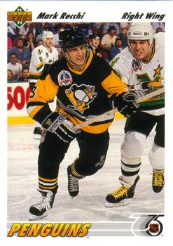 #346 Mark Recchi - Pittsburgh Penguins - 1991-92 Upper Deck Hockey