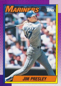 #346 Jim Presley - Seattle Mariners - 1990 O-Pee-Chee Baseball