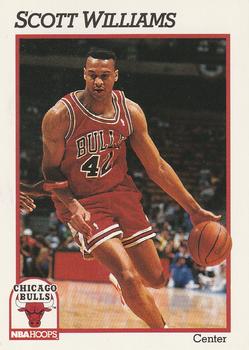 #346 Scott Williams - Chicago Bulls - 1991-92 Hoops Basketball