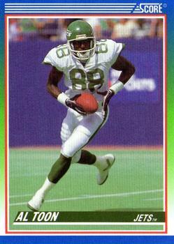 #346 Al Toon - New York Jets - 1990 Score Football