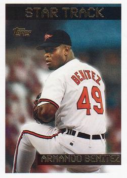 #346 Armando Benitez - Baltimore Orioles - 1995 Topps Baseball