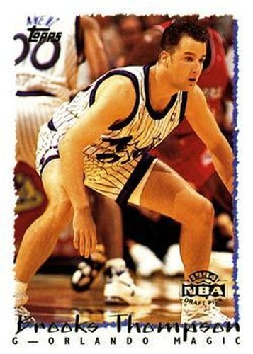 #346 Brooks Thompson - Orlando Magic - 1994-95 Topps Basketball