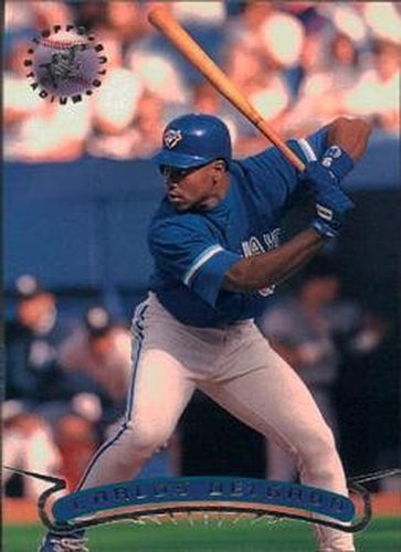 #346 Carlos Delgado - Toronto Blue Jays - 1996 Stadium Club Baseball