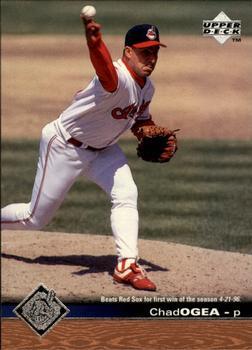 #346 Chad Ogea - Cleveland Indians - 1997 Upper Deck Baseball