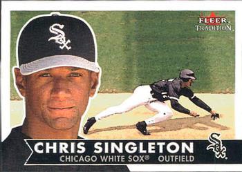 #346 Chris Singleton - Chicago White Sox - 2001 Fleer Tradition Baseball