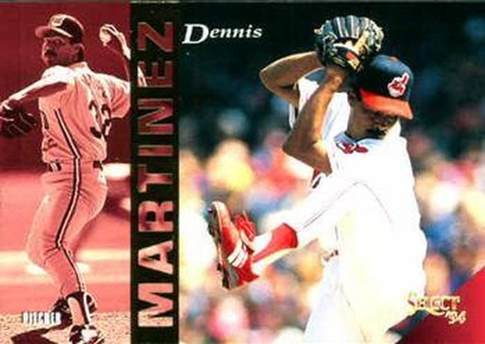 #346 Dennis Martinez - Cleveland Indians - 1994 Select Baseball