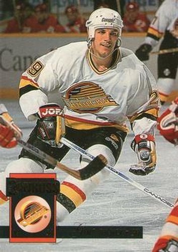 #346 Gino Odjick - Vancouver Canucks - 1993-94 Donruss Hockey