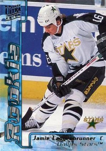 #346 Jamie Langenbrunner - Dallas Stars - 1995-96 Ultra Hockey