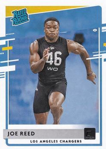 #346 Joe Reed - Los Angeles Chargers - 2020 Donruss Football
