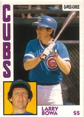 #346 Larry Bowa - Chicago Cubs - 1984 O-Pee-Chee Baseball