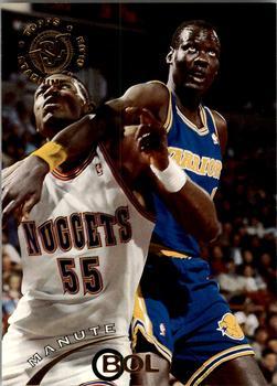 #346 Manute Bol - Golden State Warriors - 1994-95 Stadium Club Basketball