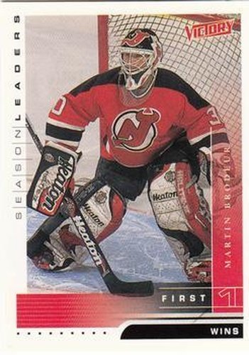 #346 Martin Brodeur - New Jersey Devils - 1999-00 Upper Deck Victory Hockey