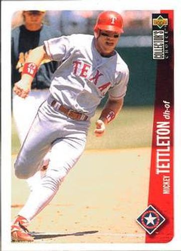 #346 Mickey Tettleton - Texas Rangers - 1996 Collector's Choice Baseball