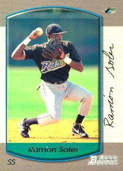 #346 Ramon Soler - Tampa Bay Devil Rays - 2000 Bowman Baseball