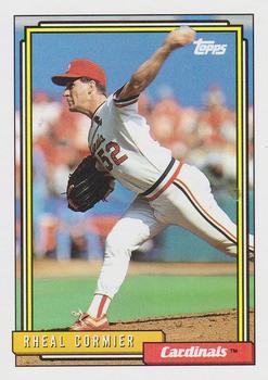 #346 Rheal Cormier - St. Louis Cardinals - 1992 Topps Baseball