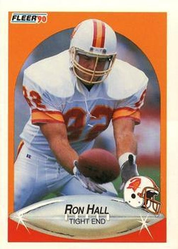 #346 Ron Hall - Tampa Bay Buccaneers - 1990 Fleer Football