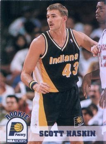 #346 Scott Haskin - Indiana Pacers - 1993-94 Hoops Basketball