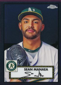 #346 Sean Manaea - Oakland Athletics - 2021 Topps Chrome Platinum Anniversary Baseball