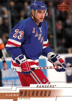 #346 Vladimir Malakhov - New York Rangers - 2000-01 Upper Deck Hockey